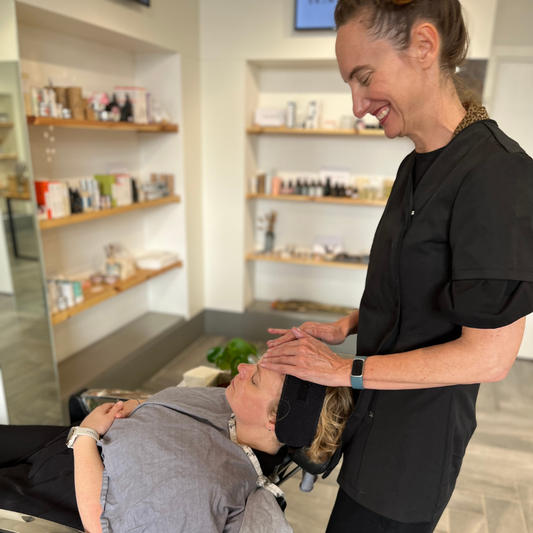 facials in open studio in our london natural skincare store