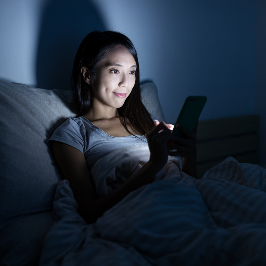 What does blue light do to your skin?