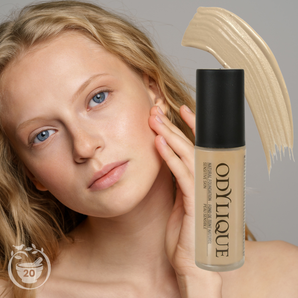 odylique natural liquid foundation shade 20