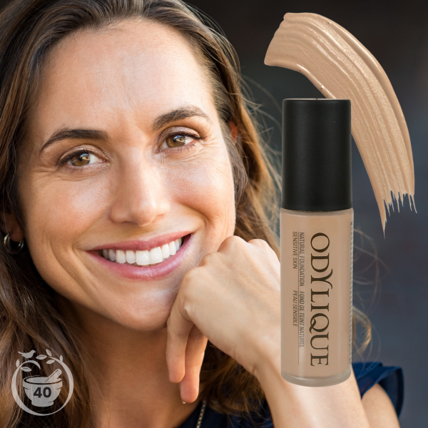 odylique natural liquid foundation shade 40