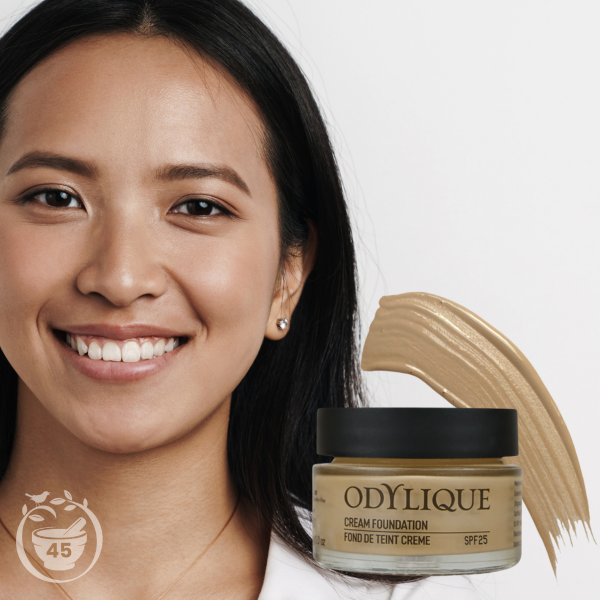 odylique cream foundation with spf shade 45
