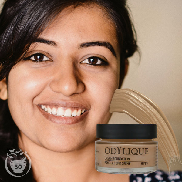 odylique cream foundation with spf shade 50