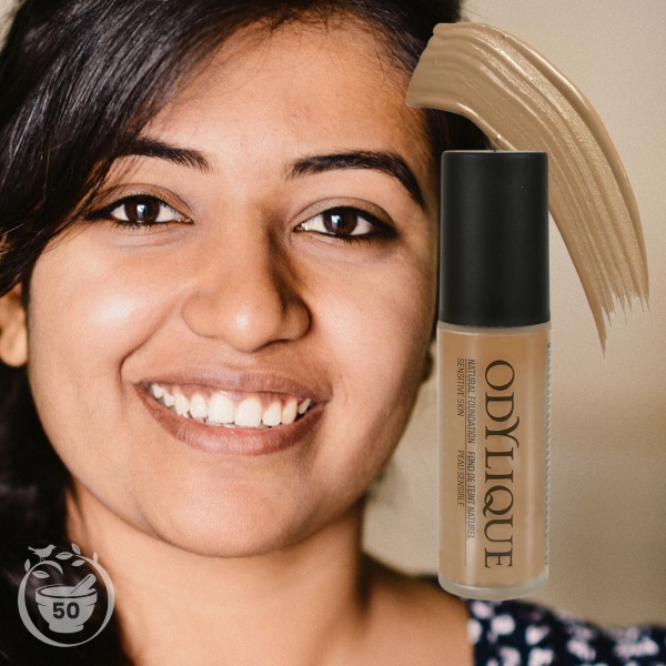 odylique natural liquid foundation shade 50