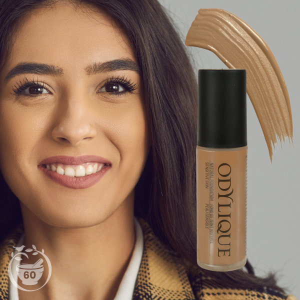 odylique natural liquid foundation shade 60