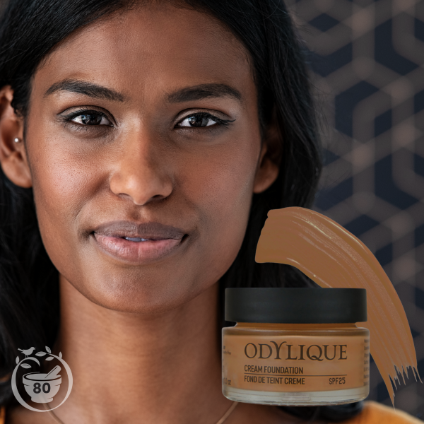 odylique cream foundation with spf shade 80