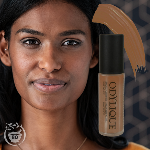 odylique natural liquid foundation shade 80