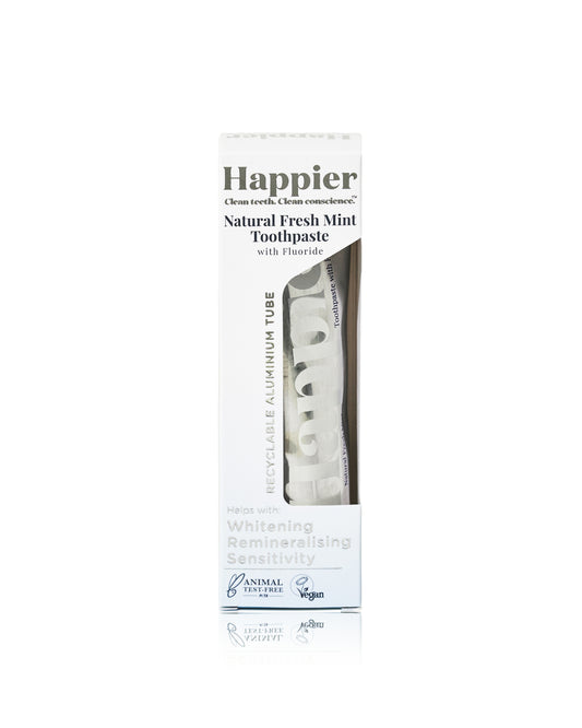 natural fresh mint whitening toothpaste travel size