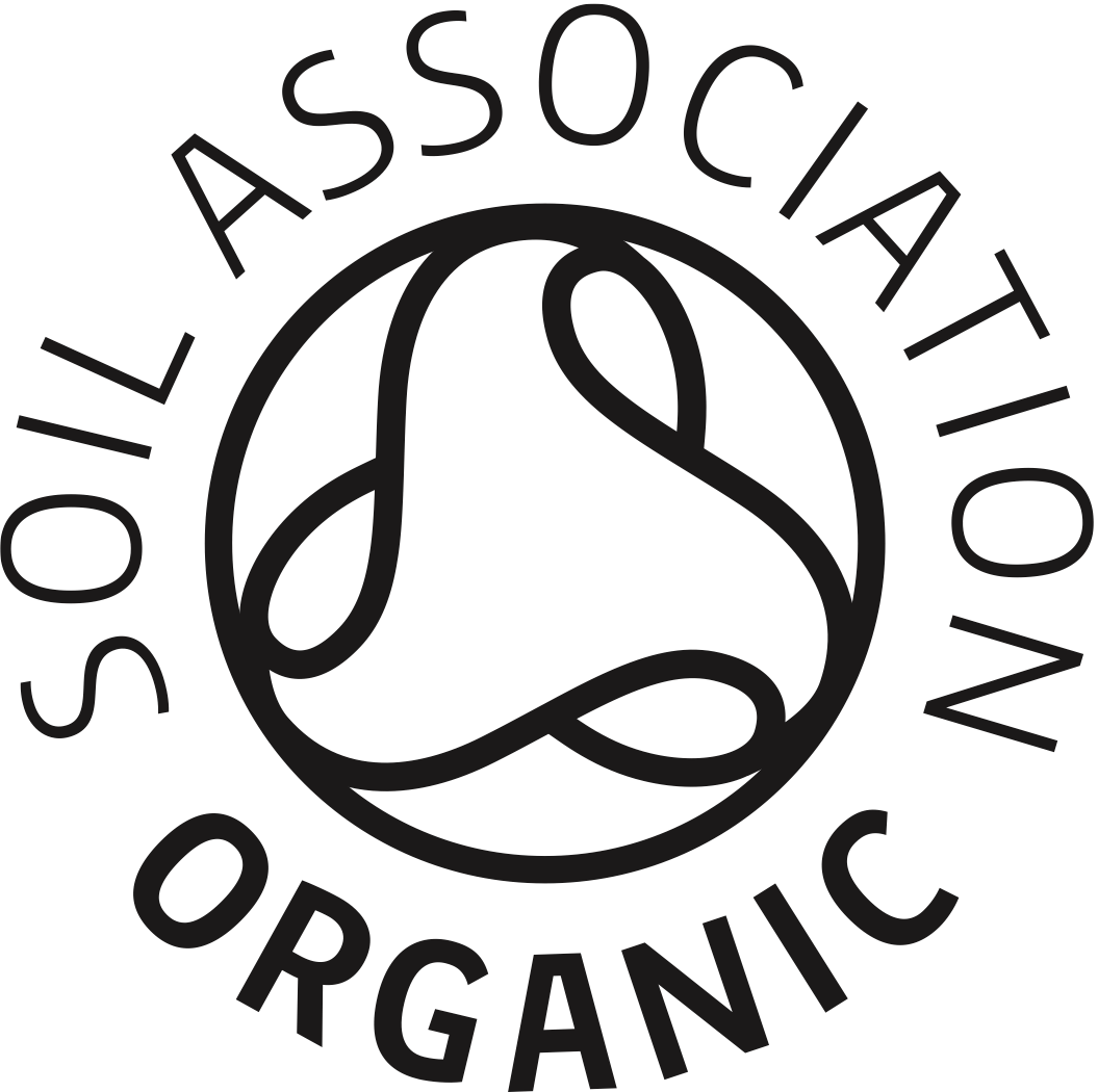 soil association logo for organic beauty products that are certified organic in the UK.