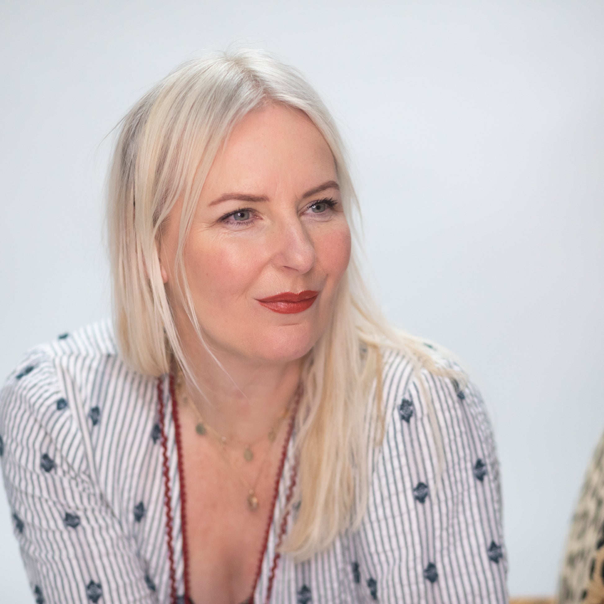 headshot of tabitha james kraan organic hairdresser and founder of organic certified hair care range