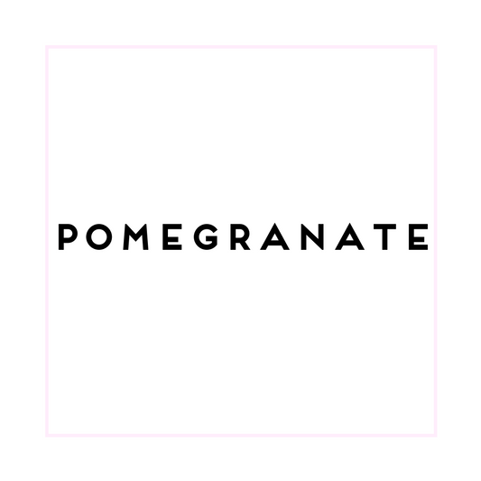 pomegranate skincare ingredients