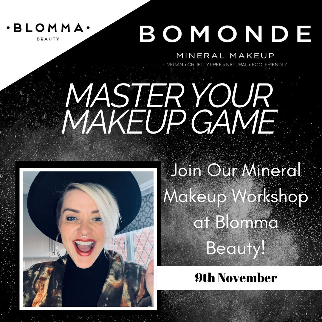 Bomonde Mineral Makeup Workshop | 9th November 11.30am