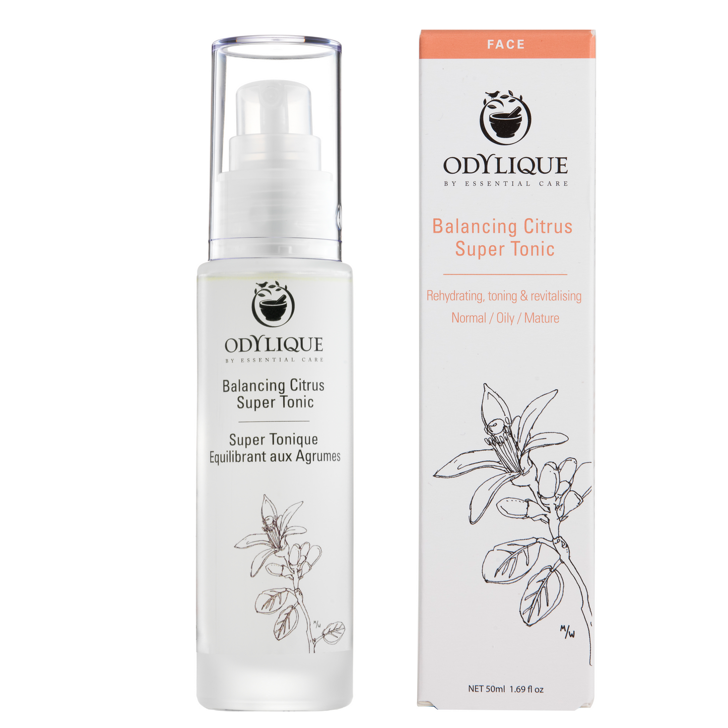 odylique citrus toner for oily breakout skin