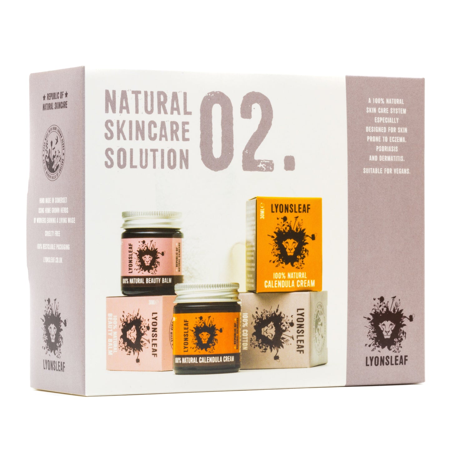 Natural Skincare Solution - For Skin Prone to Eczema Psoriasis and Dermatitis