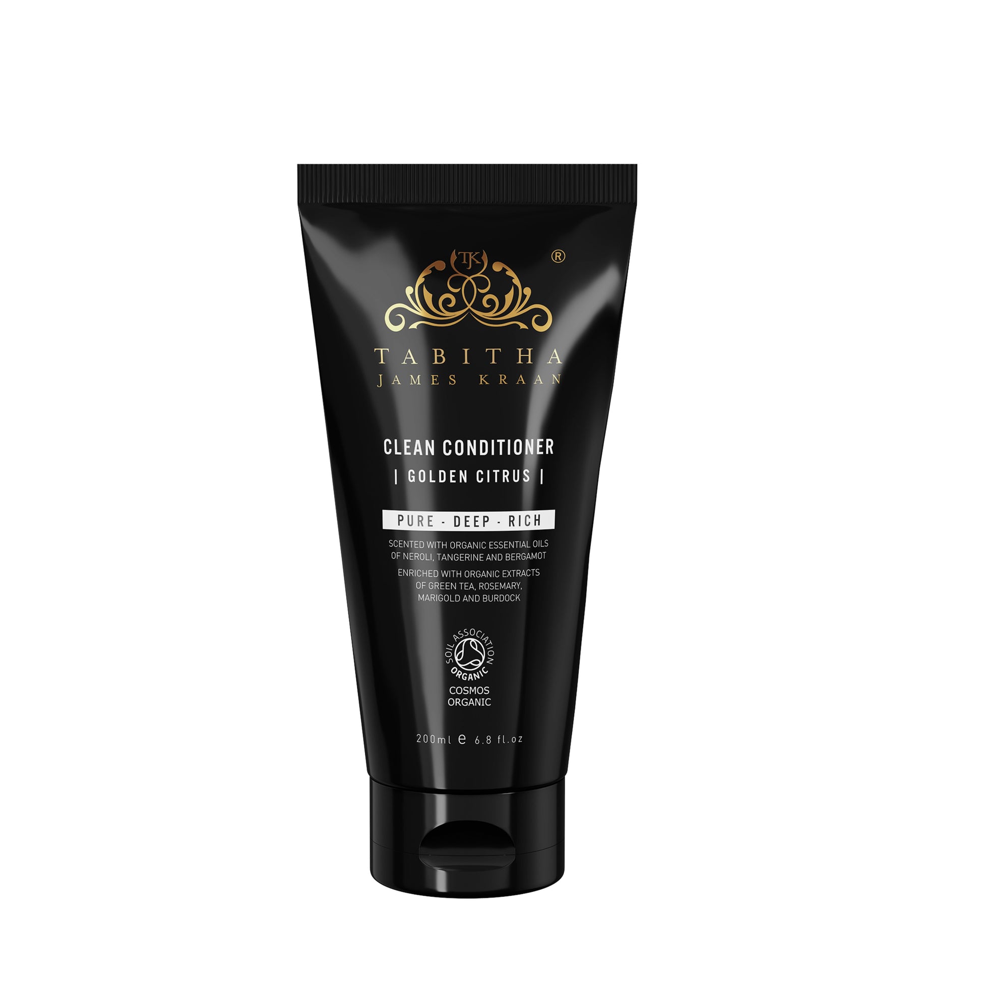 deep treat organic hair mask scented with golden citrus from tabitha james kraan