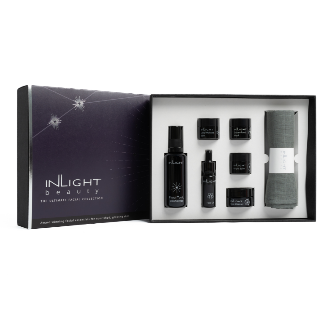 inlight beauty ultimate facial collection gift boxed