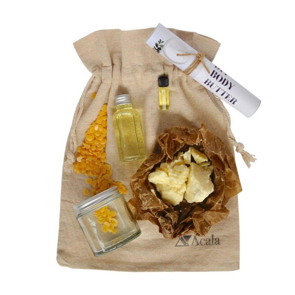 Body Butter Making Kit Make Your Own Body Butter DIY Kit | Acala Zero Waste | DIY Skincare ...