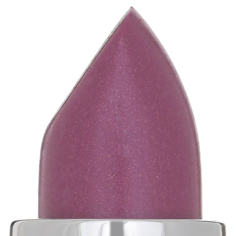 BareFaced Beauty Natural Mineral Lipstick in Dazzling. Cruelty free lipstick. Closeup on the lipstick. The shade is a neutral mauve.