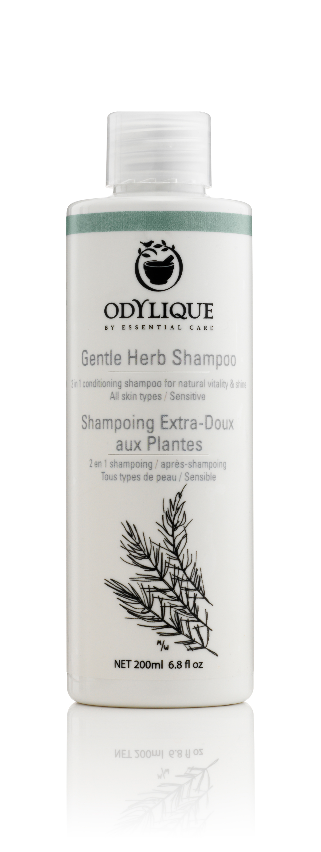 Odylique Gentle Herb Shampoo 200ml. Natural haircare. 