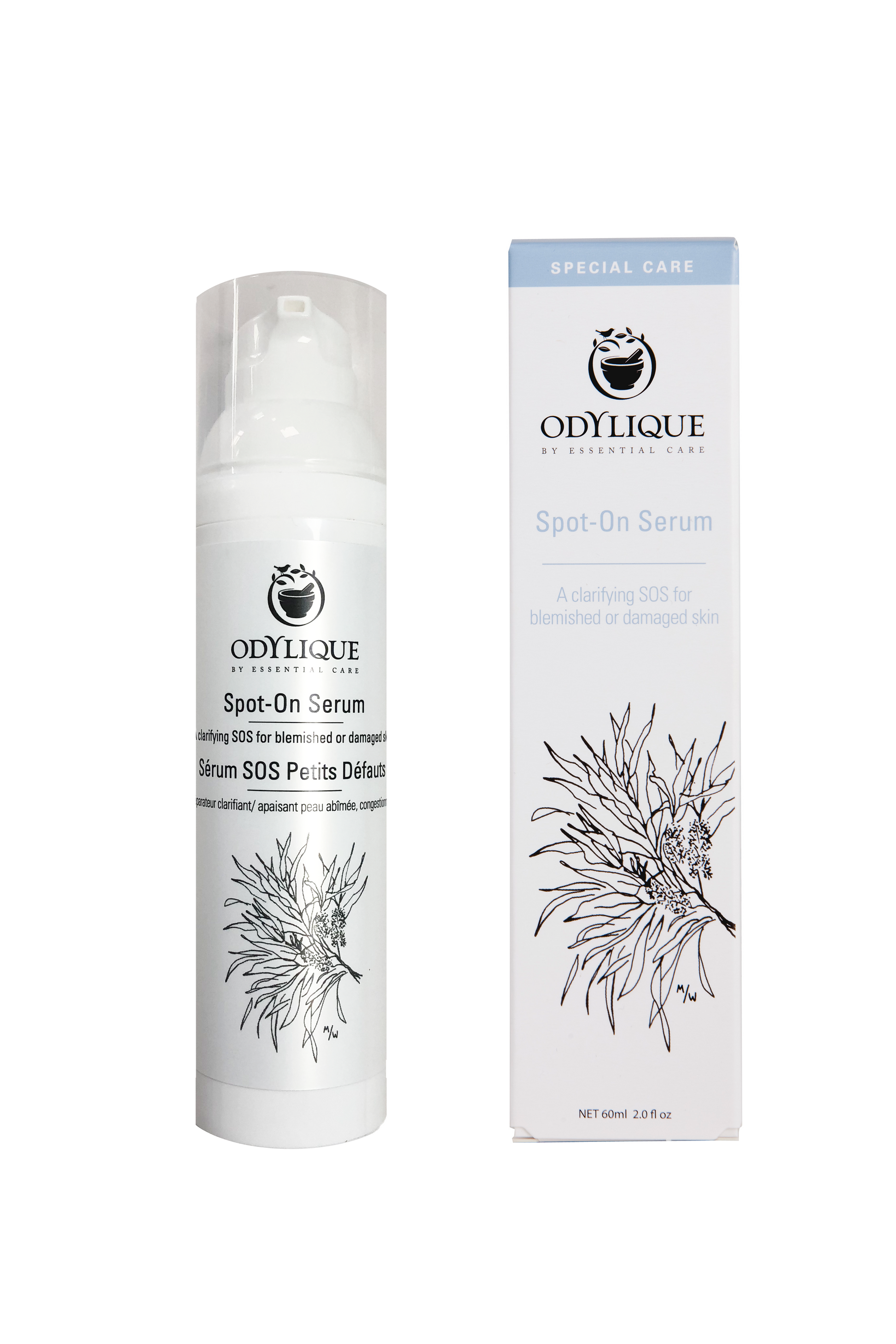 Odylique Spot-On Serum for spots, acne, cracked or broken skin. Natural remedies.