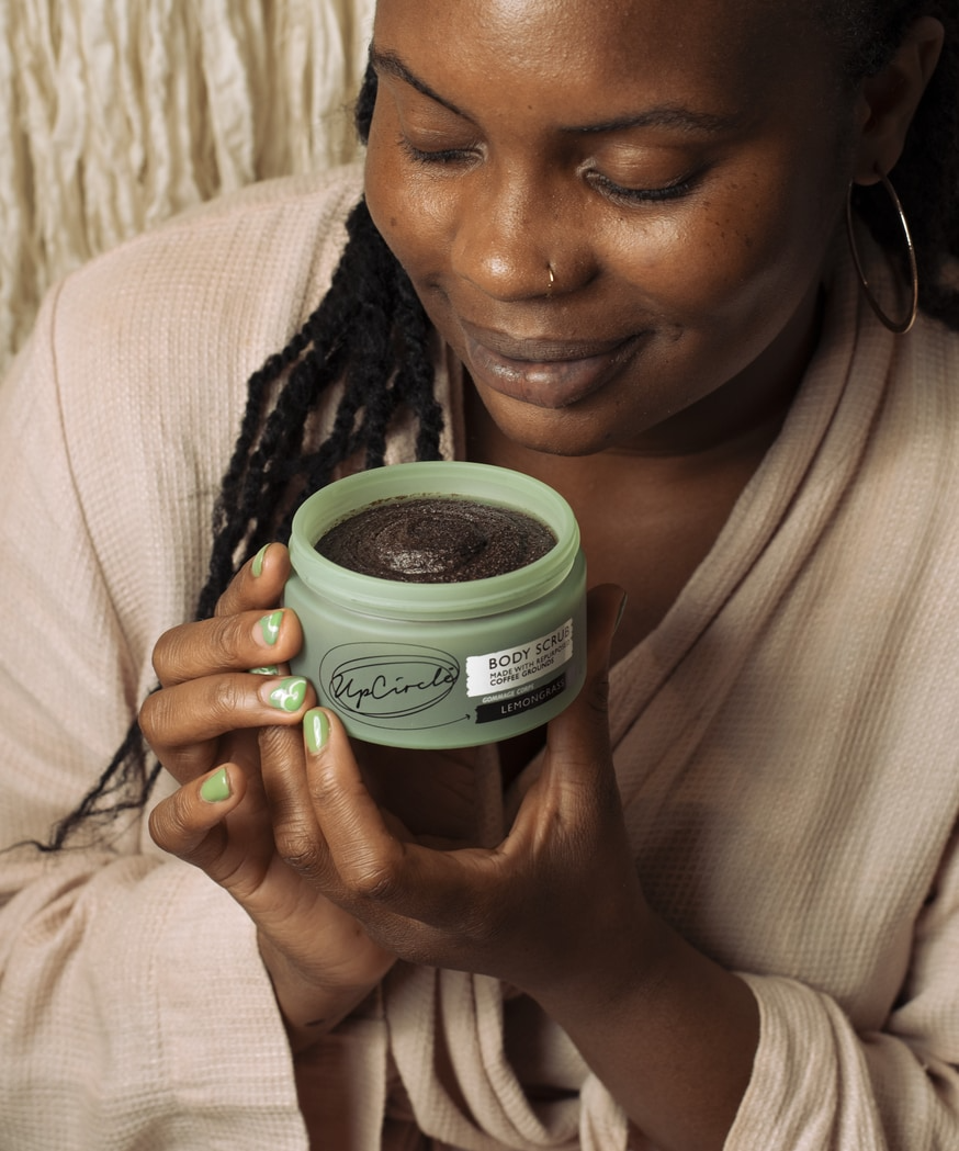 Lemongrass Body Scrub with Coffee & Shea Butter