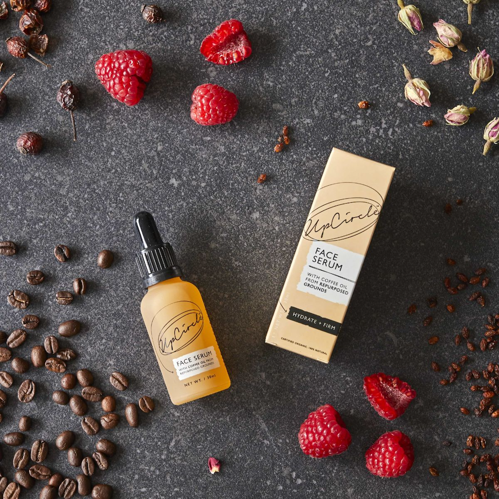 Organic Face Serum with Coffee & Rosehip Oil