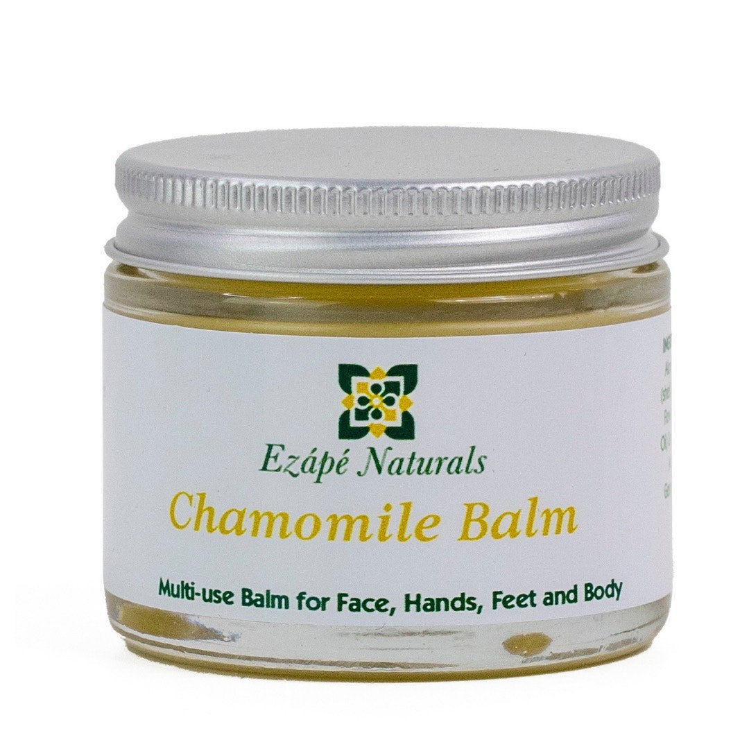 Ezape Naturals Chamomile Balm for eczema and dry skin full size. Natural remedies.